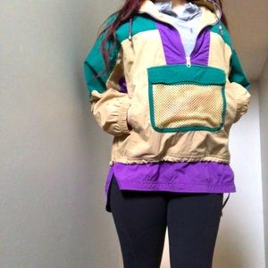 Vintage Nike Quarter Zip WindBreaker